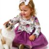 Baby Girl Tulle Dress Cotton Blend Tutu Skirt Playwear-2