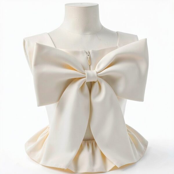 IADOER Baby Girls Flower Tutu Dress Soft Satin Elegant-5