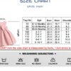 IADOER Baby Girls Flower Tutu Dress Soft Satin Elegant-6