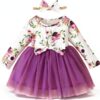 Baby Girl Tulle Dress Cotton Blend Tutu Skirt Playwear-0