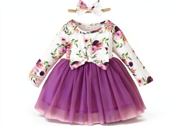 Baby Girl Tulle Dress Cotton Blend Tutu Skirt Playwear-0