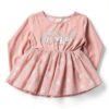 Velvet Snowflake One Birthday Dress Baby Girl Winter Outfit-4