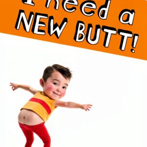 Dover Publications My Butt Series Childrens Beginner Reader-0