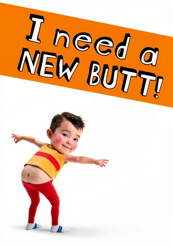 Dover Publications My Butt Series Childrens Beginner Reader-0